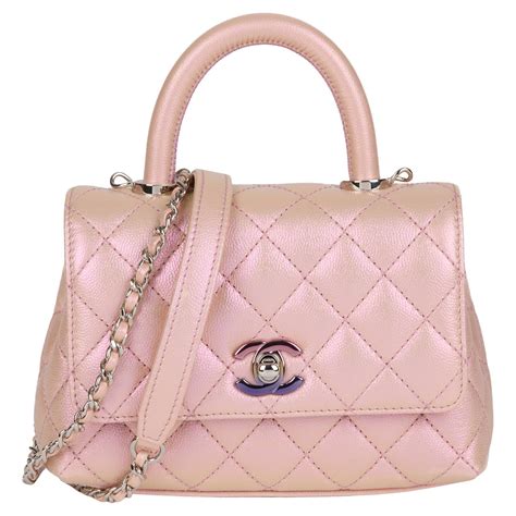 chanel pink caviar mini|CHANEL Iridescent Caviar Quilted Mini Rectangular Flap Pink .